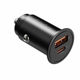 Vyvylabs Round Dot Dual Fast Charge Car Charger 65W A+C